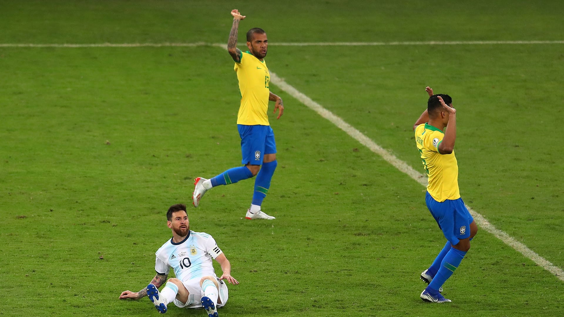 Argentina perdió 2-0 con Brasil y quedó eliminada de la ...